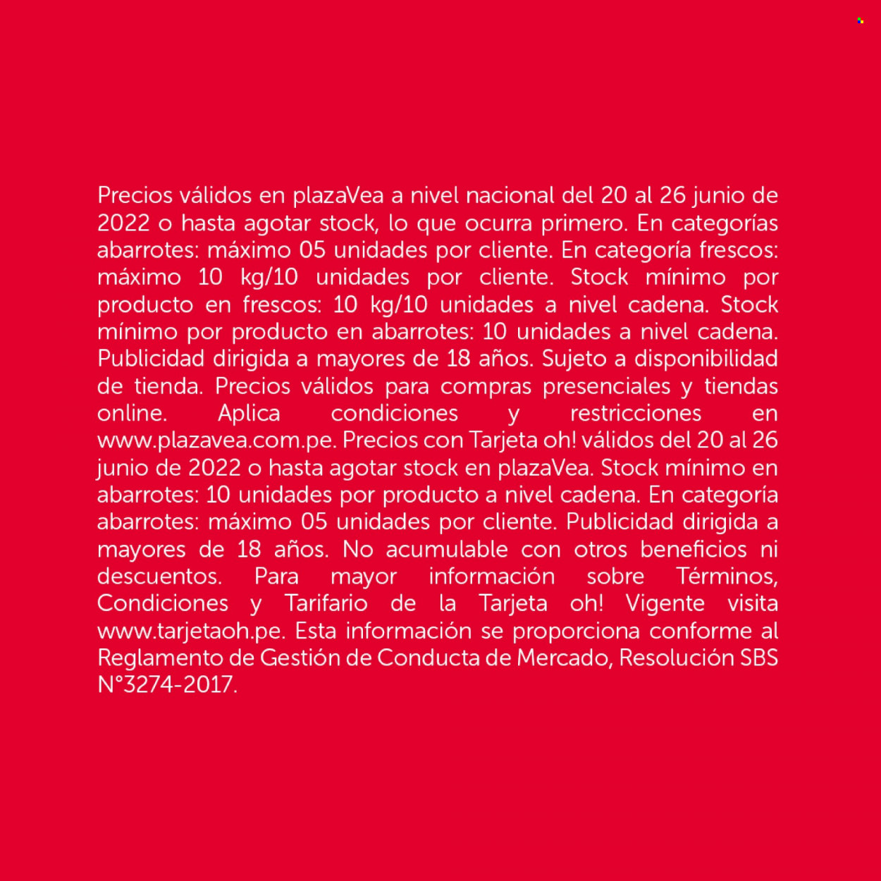 Catálogo Plaza Vea - 20.6.2022 - 26.6.2022. Página 17.